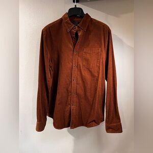Banana Republic Men's Brown Cord Shirt
